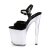 Pleaser DISCOLITE-809 Plateau Sandaletten Lack Schwarz Bunt EU-35 / US-5