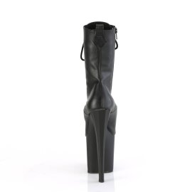 Pleaser ENCHANT-1040 Plateau Stiefelette Kunstleder Schwarz EU-36 / US-6