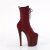 Pleaser ENCHANT-1040 Plateau Stiefelette künstliches Wildleder Rot EU-36 / US-6