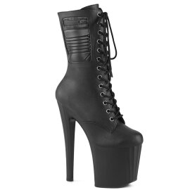 Pleaser ENCHANT-1040PK Plateau Stiefelette Kunstleder...