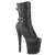 Pleaser ENCHANT-1043 Plateau Stiefelette Kunstleder Schwarz EU-35 / US-5