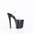Pleaser ENCHANT-708 Plateau Sandaletten Transparent Schwarz EU-35 / US-5