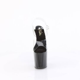 Pleaser ENCHANT-708 Plateau Sandaletten Transparent...