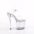 Pleaser ENCHANT-708 Plateau Sandaletten Transparent EU-35 / US-5