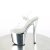 Pleaser ENCHANT-708 Plateau Sandaletten Chrom Transparent Silber EU-37 / US-7