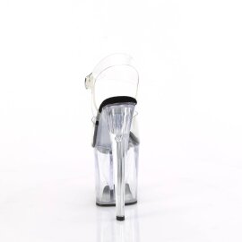 Pleaser ENCHANT-708 Plateau Sandaletten Transparent EU-37 / US-7