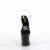 Pleaser ENCHANT-708LT-CIRCLE Plateau Sandaletten Transparent Schwarz EU-36 / US-6