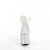 Pleaser ENCHANT-708LT-CIRCLE Plateau Sandaletten Transparent Silber EU-35 / US-5