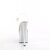 Pleaser ENCHANT-708LT-CIRCLE Plateau Sandaletten Transparent Silber EU-35 / US-5