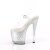 Pleaser ENCHANT-708T-LT Plateau Sandaletten Transparent Bunt EU-35 / US-5