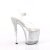 Pleaser ENCHANT-708T-LT Plateau Sandaletten Transparent Bunt EU-35 / US-5
