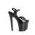 Pleaser ENCHANT-709 Plateau Sandaletten Lack Schwarz EU-40 / US-10