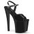 Pleaser ENCHANT-709 Plateau Sandaletten Lack Schwarz EU-37 / US-7