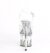 Pleaser ESTEEM-708 Plateau Sandaletten Transparent EU-38 / US-8