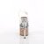 Pleaser ESTEEM-708LG Plateau Sandaletten Glitter Transparent Rose-Gold EU-35 / US-5