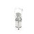 Pleaser ESTEEM-708LG Plateau Sandaletten Glitter Transparent Weiß EU-35 / US-5