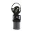 Pleaser ESTEEM-709 Plateau Sandaletten Lack Schwarz EU-36 / US-6