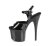 Pleaser ESTEEM-709 Plateau Sandaletten Lack Schwarz EU-36 / US-6