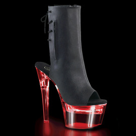 Pleaser FLASHDANCE-1018-7 Plateau Stiefeletten Kunstleder...