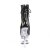 Pleaser FLASHDANCE-1018-7 Plateau Stiefeletten Kunstleder Schwarz EU-35 / US-5