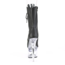 Pleaser FLASHDANCE-1020-7 Plateau Stiefeletten Kunstleder Schwarz Bunt EU-36 / US-6