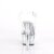 Pleaser FLASHDANCE-608CH Plateau Sandaletten Transparent Bunt EU-38 / US-8