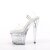 Pleaser FLASHDANCE-708SPEC Plateau Sandaletten Transparent Bunt EU-37 / US-7