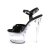 Pleaser FLASHDANCE-709 Plateau Sandaletten Transparent Bunt EU-37 / US-7
