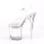 Pleaser FLASHDANCE-808 Plateau Sandaletten Transparent Bunt EU-37 / US-7