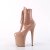 Pleaser FLAMINGO-1020 Plateau Stiefeletten Lack Blush EU-35 / US-5