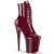 Pleaser FLAMINGO-1020 Plateau Stiefeletten Lack Burgundrot EU-35 / US-5