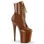 Pleaser FLAMINGO-1020 Plateau Stiefeletten Lack Karamel  EU-40 / US-10