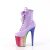 Pleaser FLAMINGO-1020HG Plateau Stiefeletten Lack Glitter Lila Bunt EU-35 / US-5