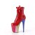 Pleaser FLAMINGO-1020HG Plateau Stiefeletten Lack Glitter Rot Bunt EU-37 / US-7