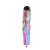 Pleaser FLAMINGO-1020RC Plateau Stiefeletten Reflektion Chrom Bunt EU-38 / US-8
