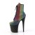 Pleaser FLAMINGO-1020RS Plateau Stiefeletten Strass Bunt EU-38 / US-8