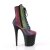 Pleaser FLAMINGO-1020RS Plateau Stiefeletten Strass Bunt EU-38 / US-8