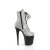 Pleaser FLAMINGO-1020RS Plateau Stiefeletten Strass Silber EU-41 / US-11
