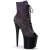 Pleaser FLAMINGO-1021OMBG Plateau Stiefeletten Glitter Lila EU-42 / US-12