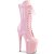 Pleaser FLAMINGO-1050 Plateau Stiefeletten Lack Rosa EU-42 / US-12