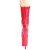Pleaser FLAMINGO-1050 Plateau Stiefeletten Lack Rot EU-40 / US-10
