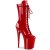 Pleaser FLAMINGO-1050 Plateau Stiefeletten Lack Rot EU-41 / US-11