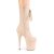 Pleaser FLAMINGO-1050FS Plateau Stiefeletten künstliches Wildleder Beige EU-37 / US-7