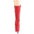 Pleaser FLAMINGO-1050FS Plateau Stiefeletten künstliches Wildleder Rot EU-42 / US-12