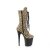Pleaser FLAMINGO-1050LP Plateau Stiefeletten Braun EU-35 / US-5