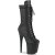 Pleaser FLAMINGO-1050WR Plateau Stiefeletten Kunstleder Schwarz EU-42 / US-12