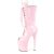 Pleaser FLAMINGO-1051 Plateau Stiefeletten Lack Rosa EU-41 / US-11
