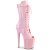 Pleaser FLAMINGO-1051 Plateau Stiefeletten Lack Rosa EU-35 / US-5