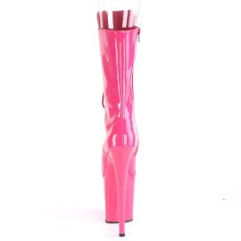 Pleaser FLAMINGO-1051 Plateau Stiefeletten Lack Pink EU-35 / US-5