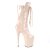 Pleaser FLAMINGO-1051 Plateau Stiefeletten Lack Beige EU-42 / US-12